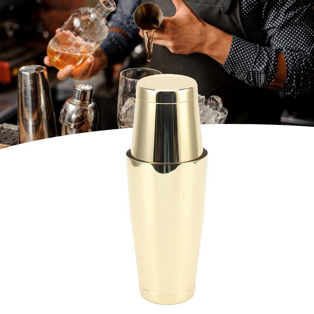 2 Section Cocktail Shaker 304 Stainless Steel Bar Wine Cup Shaker Bartending Mixer  Homebars