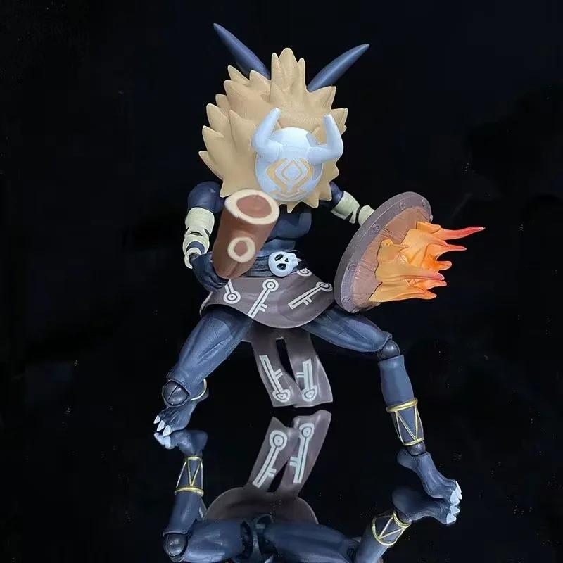 Original Genshin Impact Figma Chubby Soldier Action Figure 18.5cm Height Joint Movable