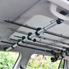 Space Saving Car Rod Holder 2/4/6Pcs Strong Nylon Velcro Fastening Belt Vehicle Rod Rack for Auto Interior Storage Organizer