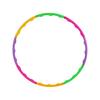 Aro de Hula Fitness de Plástico Colorido Desmontable de 55/65cm Herramienta Deportiva para Niños