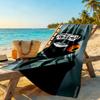 Incredibox Beach Towel Super Soft Microfiber Quickdry Fabric Comfortable Lightweight Portable for Swimming,Beach,Camping, Travel, Beach Accessories,Gy