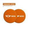 2pcs Suede Car Coaster Water Cup Drink Holder Mat Anti-Slip Pad For MINI Cooper R55 R56 R57 R58 R59 R60 R61 JOHN COOPER WORKS z1