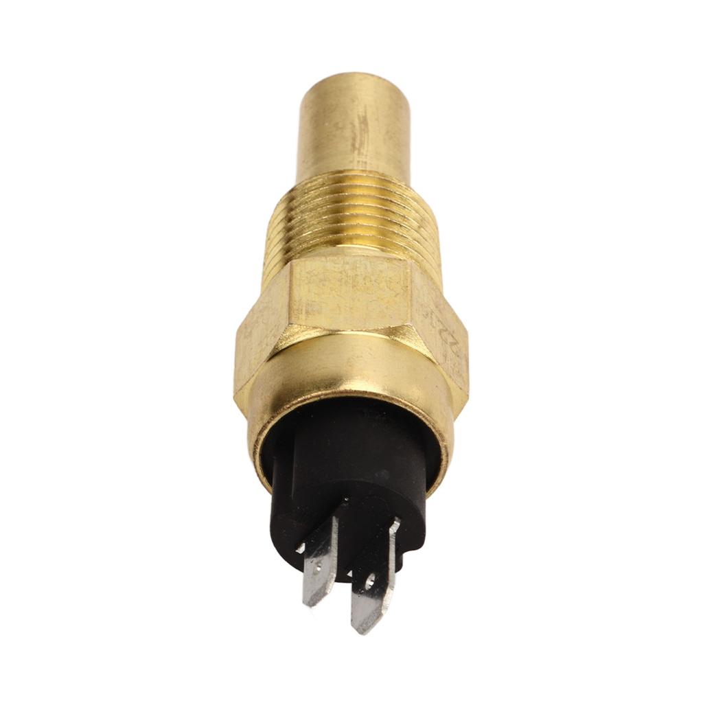 Water Temperature Sensor 3/8NPT 3W Overheating Alarm Engine Coolant Temp Transducer for Diesel Gener
