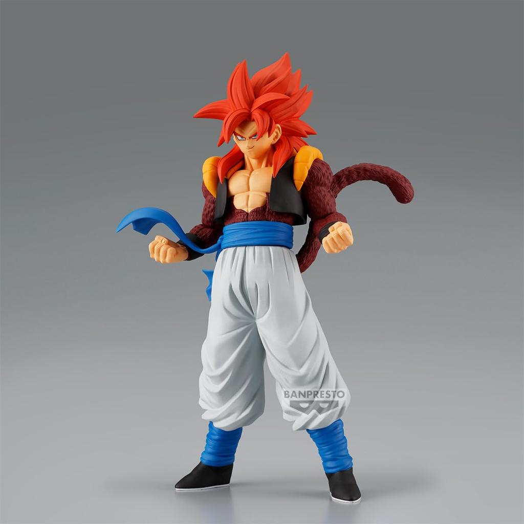 Banpresto Gogeta Super Saiyan 4 Dragon Ball GT Solid Edge Works BP29756P Multicolor Collectible Perfect for Anime Fans Figure,