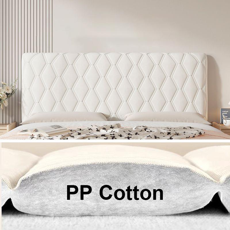 Cotton Warm Bed Headboard Cover Thickened Soft-package Bed Spread Backrest Anti-collision Universal Headboard Protective Cover