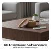 Solid Wood Storage Box Snug Lid Round Lifting Strip Cylindrical Wooden Jar