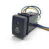 Car Power On Off DRL LED Light Bar Button Rearview Mirror Steering Wheel Heating Switch with Wire for Suzuki Jimny 2007 - 2015