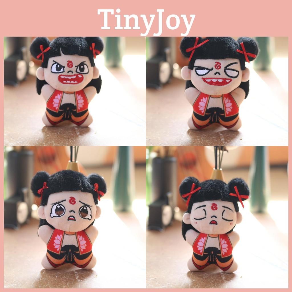 Child Devils Nezha Descends Plush Keychain Collectible Pp Cotton Gift For Fans