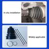 U75F Universal CV Joint Boot Replacement Constant Velocities Joint Boot Silicone Dust Cover For Drive Shaft