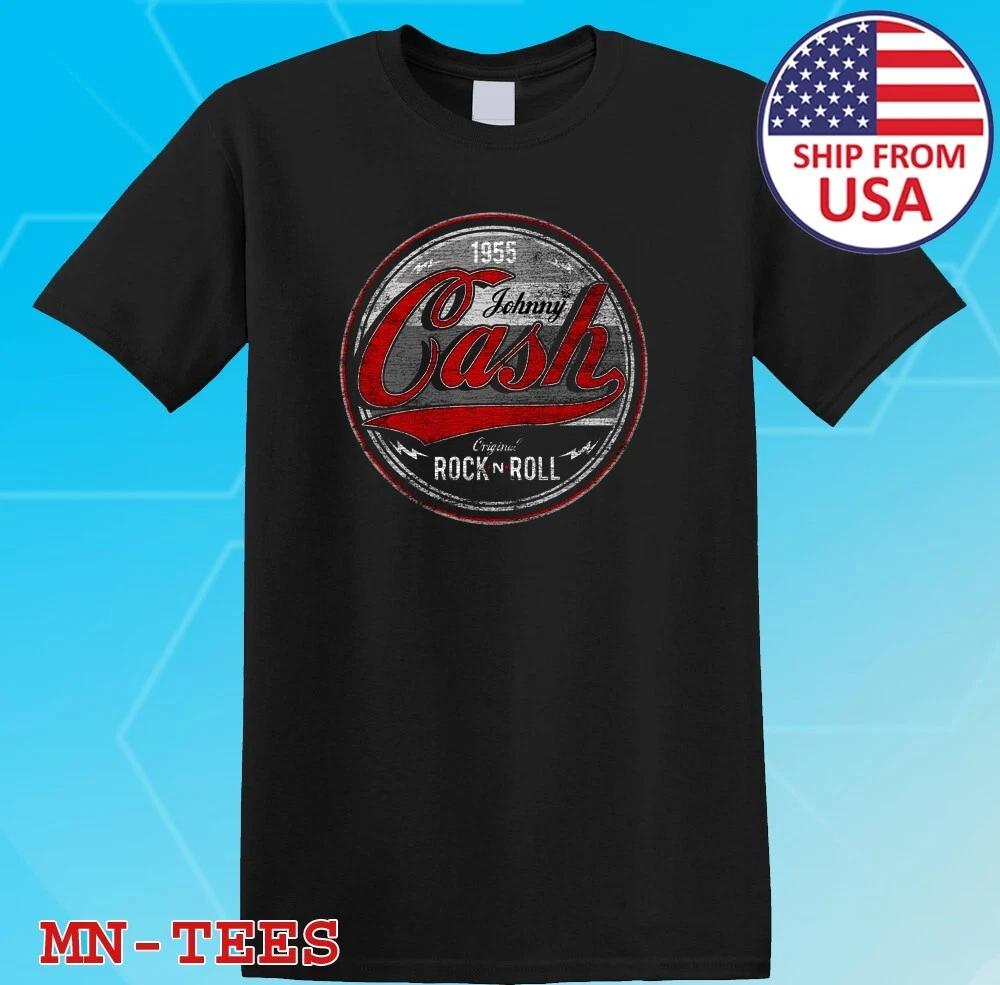 Johnny Cash Black Size S-5XL 4XL