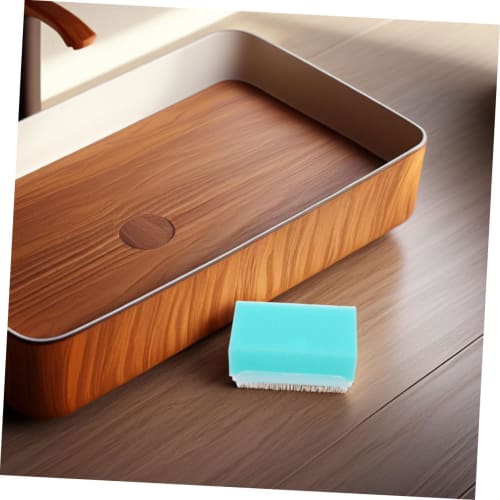 ORFOFE 2-Piece Sensory Brush, Surgical Scrub Brush, Baby Sponge, Bath Cradle Cap Brush, Baby Bath Scrubber