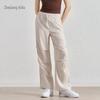 SZ Spring/Summer High-Waist Slimming Joggers – Loose, Straight-Leg, Sun-Protective Outdoor Fitness Pants
