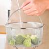 GREATLINK Mesh Steamer Basket, Stainless Steel Mesh Net Strainer Basket and Insert, Pressure Cookers and Pots,for Washing, Fry, Steam or Cook