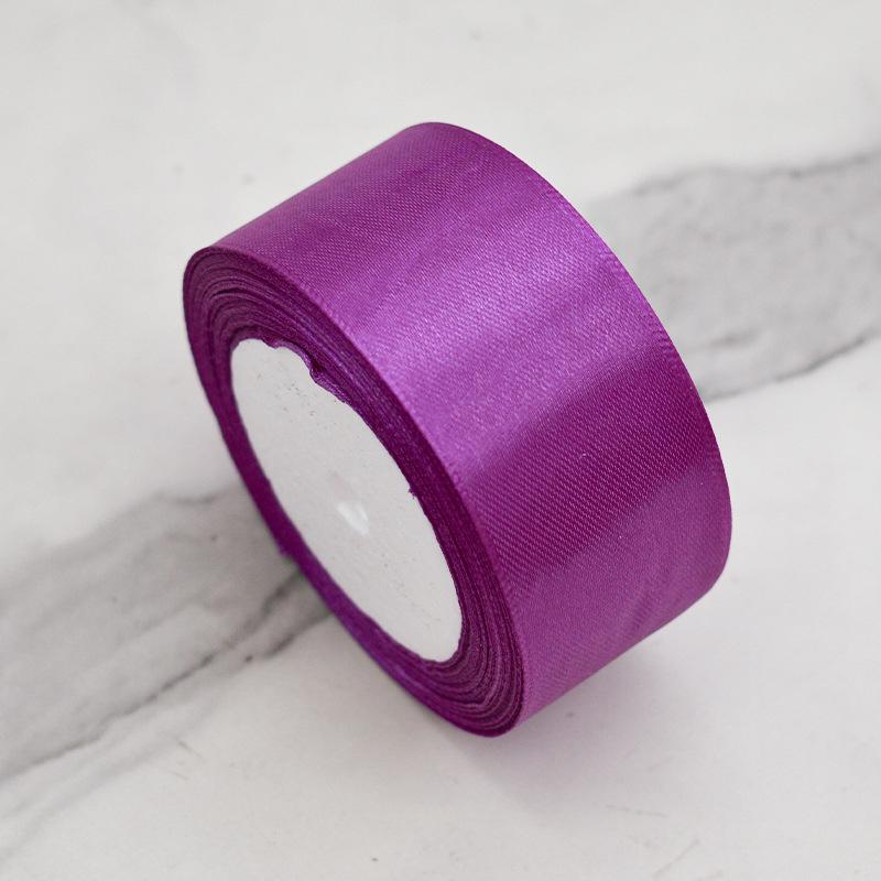 Hanfan 4cm Satin Ribbon for Wedding, DIY Crafts, Cake Decoration, Fresh Flowers & Gift Packaging.