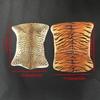 1 stk 1:12 Dukkehus Miniatur Tigermønster Leopardmønster Plys Tæppe Model Soveværelse Stue Dekoration Dukkehus Tilbehør