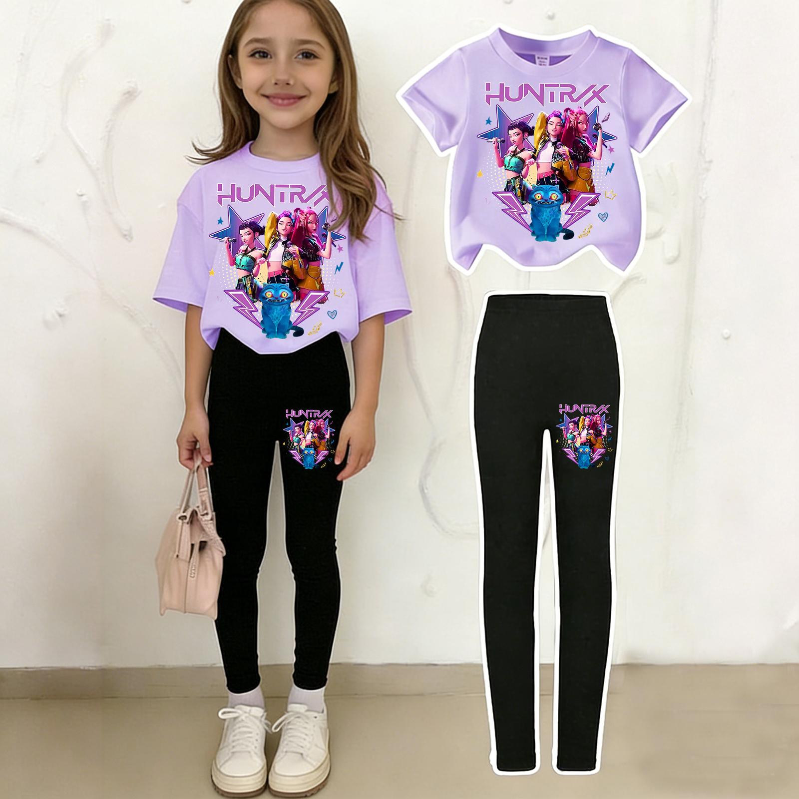 

Children s Casual Short-sleeved Printed Short-sleeved Shirt And Pants Two-piece Set 100 бежевый