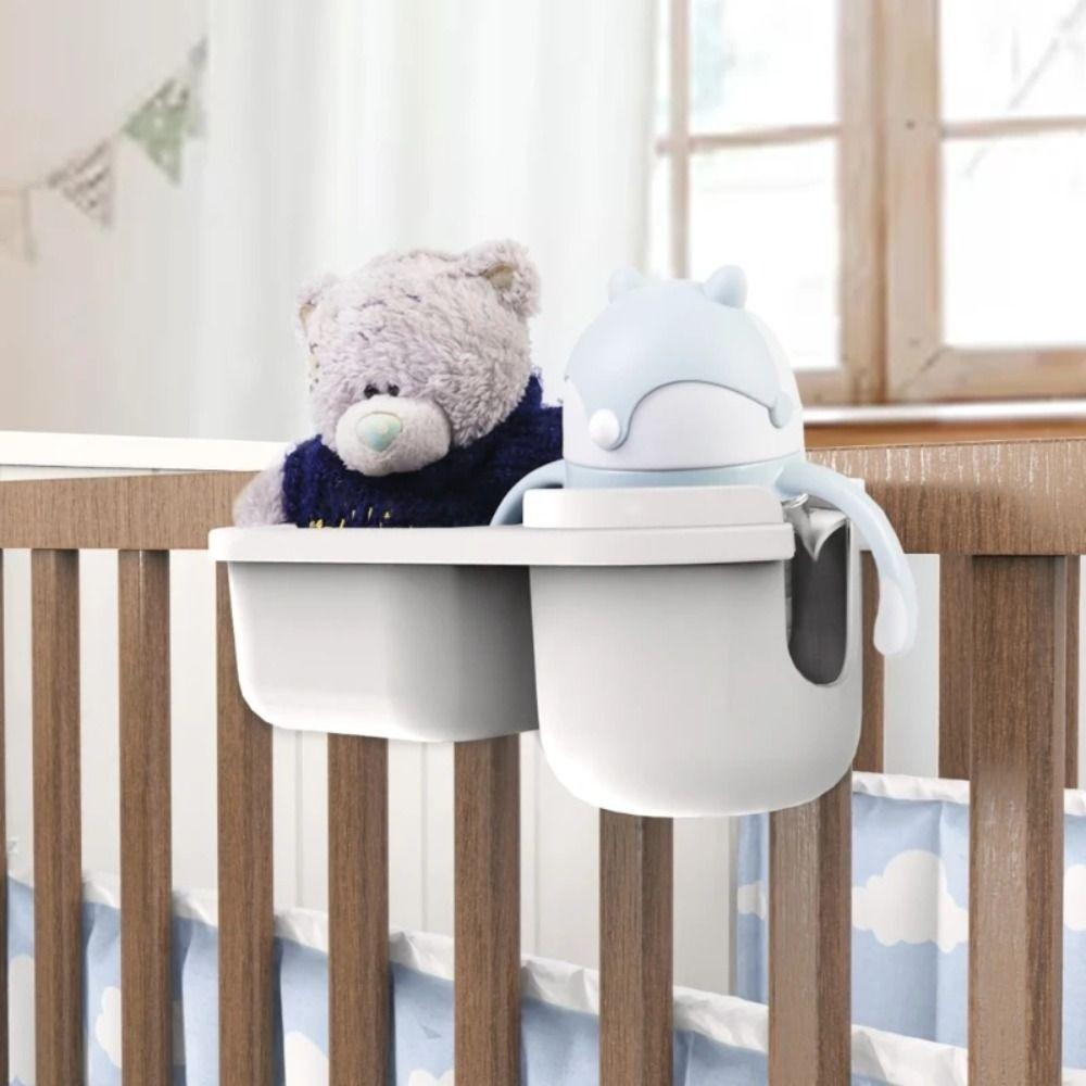 Milk Bottle 2 In 1 Baby Stroller Cup Holder Water Cup Bottle Holder Snack Box  Baby Stroller