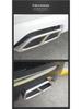 Stainless Steel Black Exhaust Pipe Cover for 2018-2021 BMW 5 Series