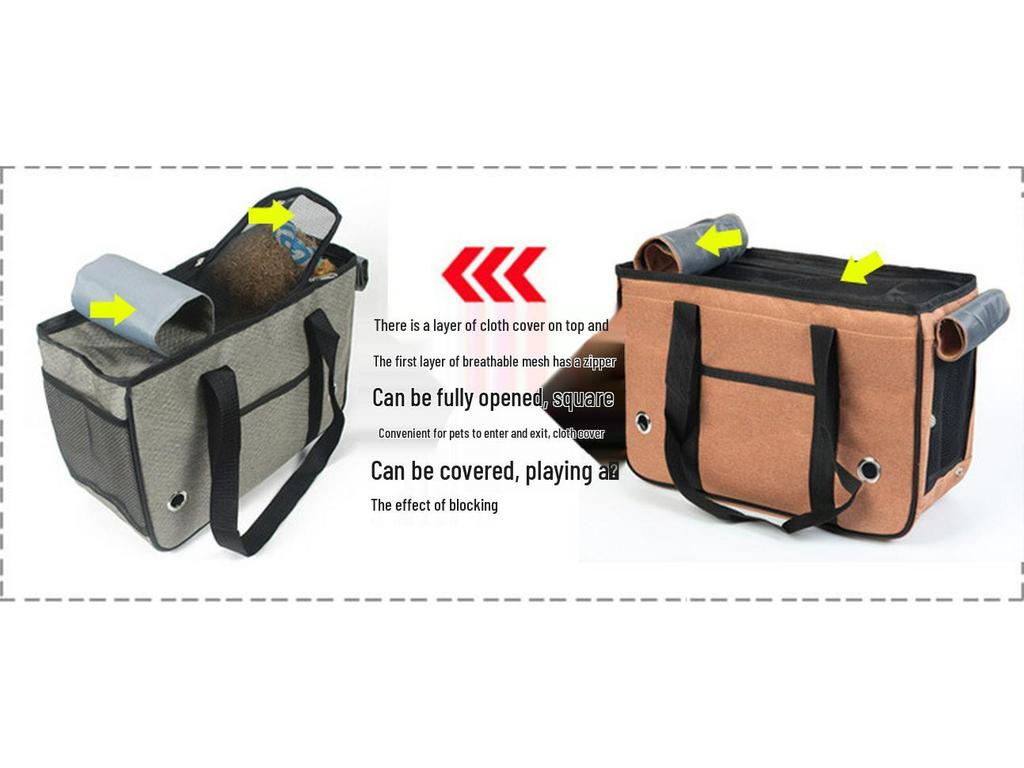 Collapsible Pet Travel Backpack for Dogs and Cats