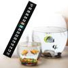 Brewing Thermometer Strip Adhesive Strip Thermometer Aquarium Thermometer Sticker Thermometer Sticker for Fish for Tank