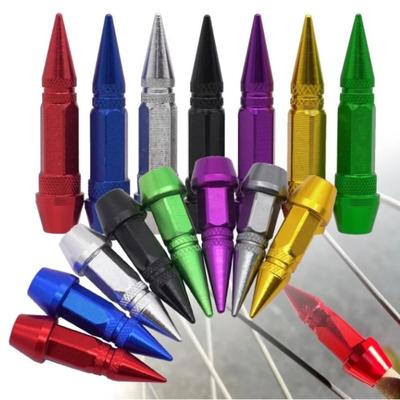 4pcs Personalized Modifications Car Tires Valve Caps Tire Valve Cover  Bicycle and Motorcycle