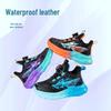 2025 Autumn Boys' Waterproof Leather Sports Shoes with Non-slip Outsole for School Students
