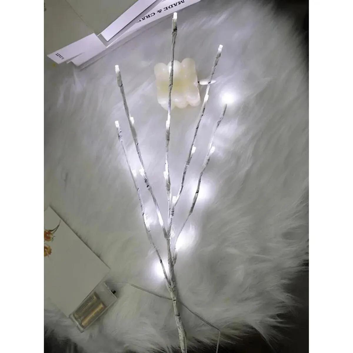 

1 PCS White Birch Branch Light LED Festive Lights Battery Operated For Christmas Party Wedding Decoration Twig Outdoor Lights 72cm 20LEDS білий