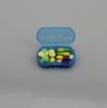 2-Grid Portable Pill Box Transparent Medicine Boxex Split Storage Box Home Travel Morning and Evening Medicine Boxex