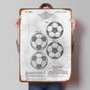 No Soccer Ball Printed Poster Customized Wall Art Retro Vintage Metal Tin Signs for Home Gaming Room Decoration Cozy Man Cave