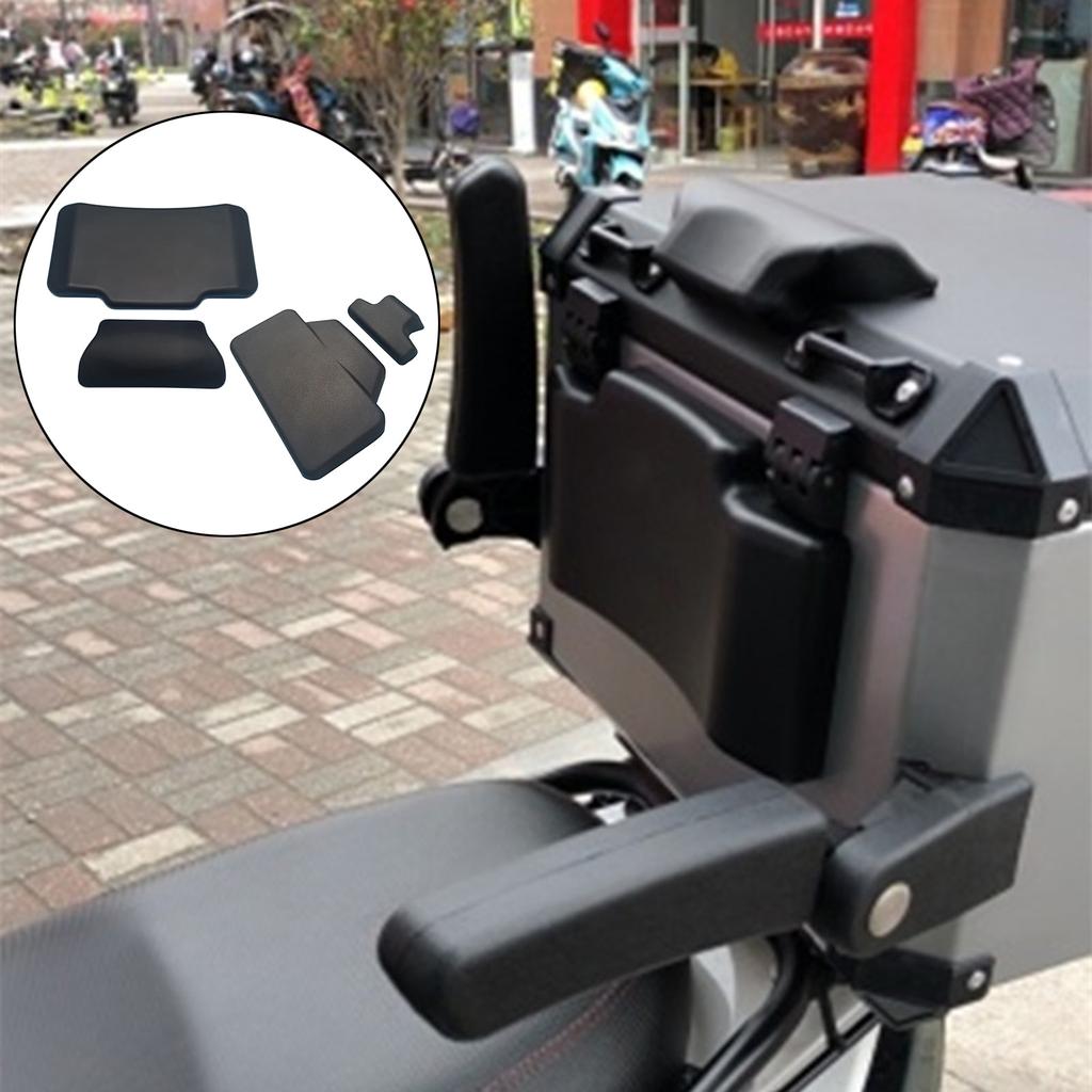 Cuscino Portapacchi Posteriore Universale per Moto, Borsa da Viaggio, Supporto Schienale
