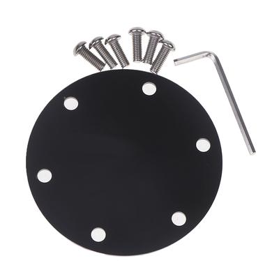 Aluminiowa 6-otworowa osłona przycisku klaksonu na kierownicę 3,35" X 0,06" X 3,35" Akcesoria samochodowe Narzędzia