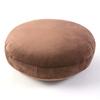 JEMA Gemma Body Pillow, Marshmallow Round Cushion, Soft and Smooth, Round Shape, 40cm Diameter, Brown