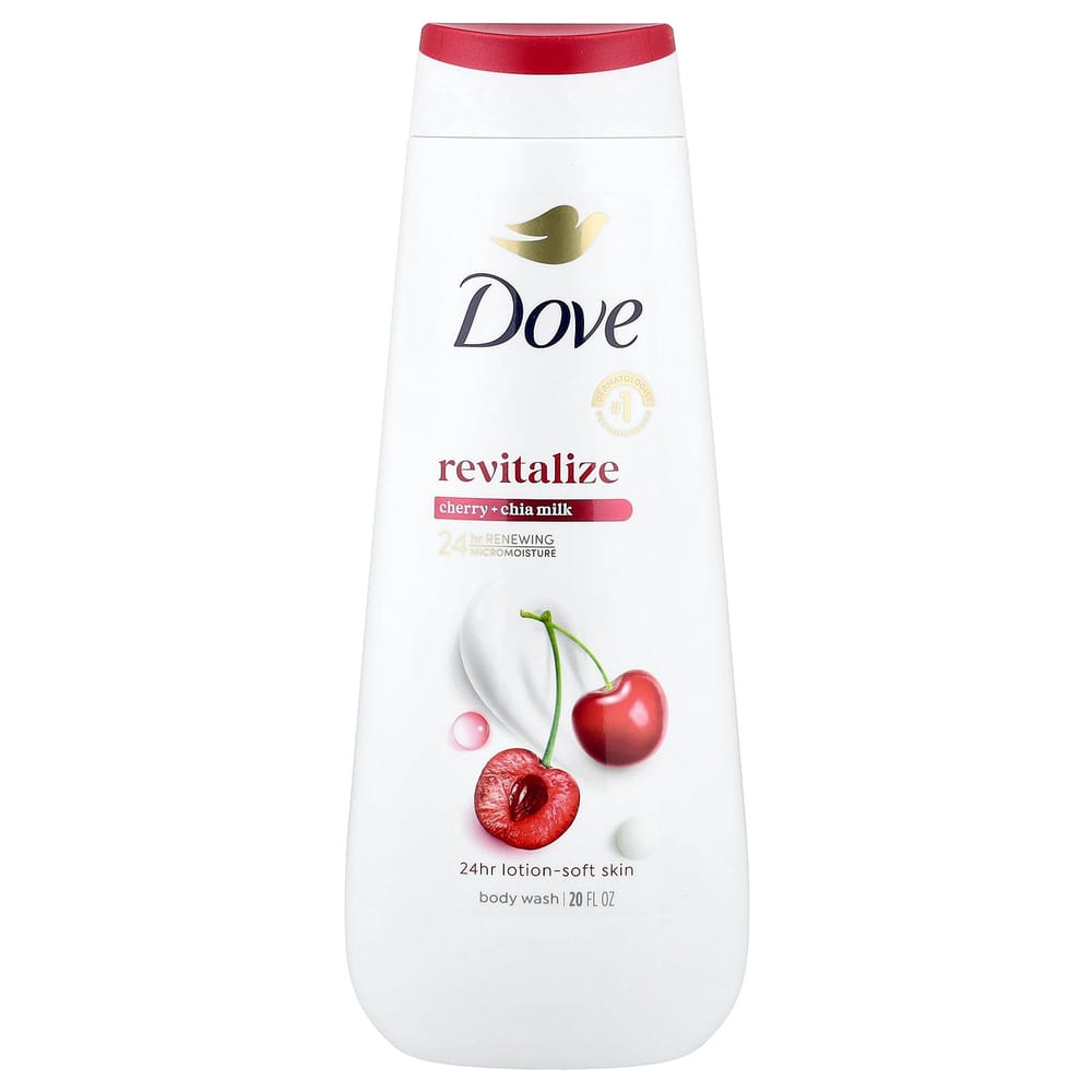 iHerb Dove Body Wash Cherry & Chia Milk 591ml (20fl oz)