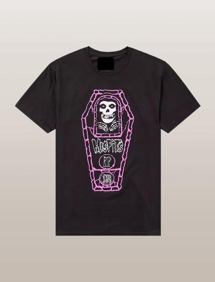 Misfits Crimson Ghost Coffin T-Shirt Unisex T-Shirt S