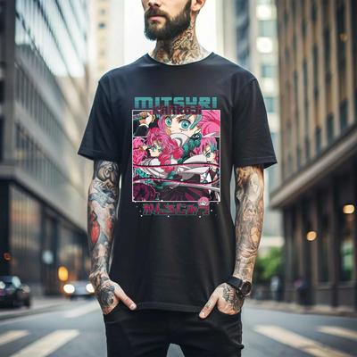 100% cotone TOP UNISEX T-SHIRT UOMO DONNA Mitsuri Kanroji Maglietta Kimetsu no Yaiba Demon Slayer Hentai Kawaii Regalo Shit319