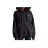 adidas Stella McCartney Giacca da Donna con Cappuccio e Zip Intera, Tinta Unita, Ampia, Confortevole, Maniche Lunghe, Giacca Nera JF6337