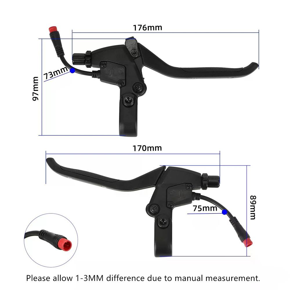 

Electric Scooter Left & Right Brake Lever For Kukirin G2 Pro /G2 Max KickScooter