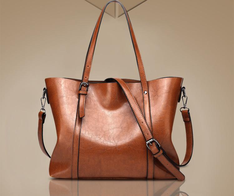 

Большая сумка, новая модная простая женская сумка, ручная сумка через плечо на одно плечо, женская сумка большой вместимости