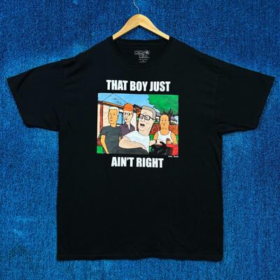 King of the Hill That Boy Just Aint Right Cartoon T-Shirt Size Extra Large Unisex T-Shirt