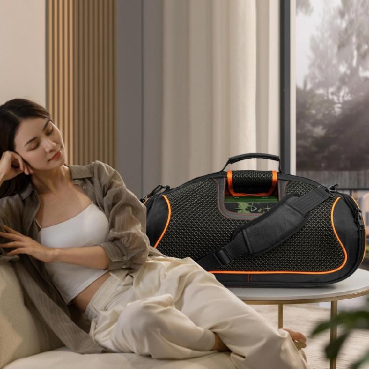 כיסוי הובלה עמיד בפני מזג אוויר לרמקולי Boombox 4 עם מחיצות פנימיות וכיס גישה מהירה