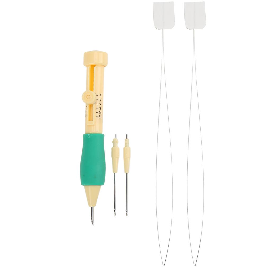 DIY Punch Needle Kit Utsökt Portabel Praktisk DIY Hantverk Broderiverktyg Set för Nybörjare