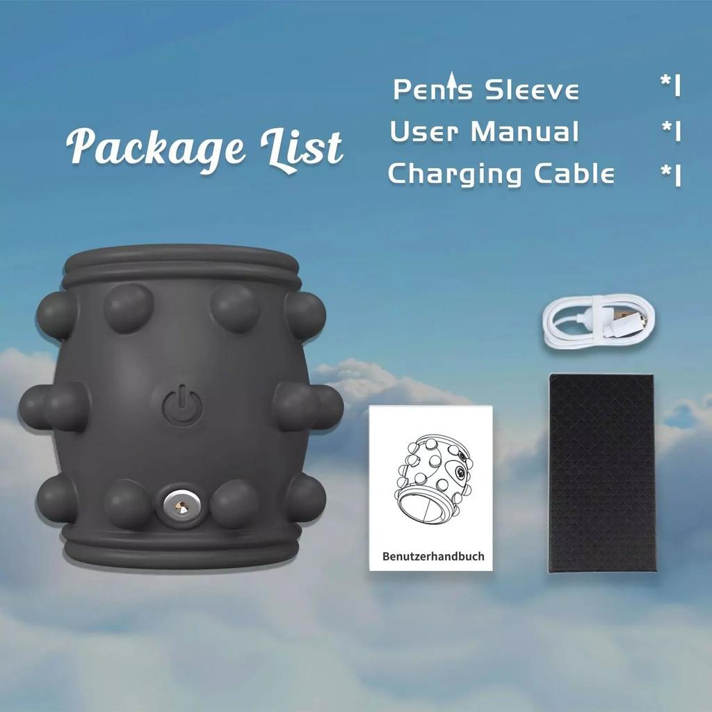 Male Vibrating Penis Sleeve Extender Cock Ring G-Spot Vibrator Vagina Massager Adult Sex Toys For Men Erection Women Couple