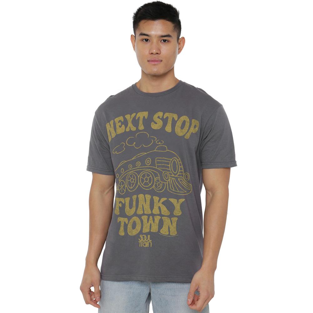 BET Mens Soul Train Next Stop T-Shirt