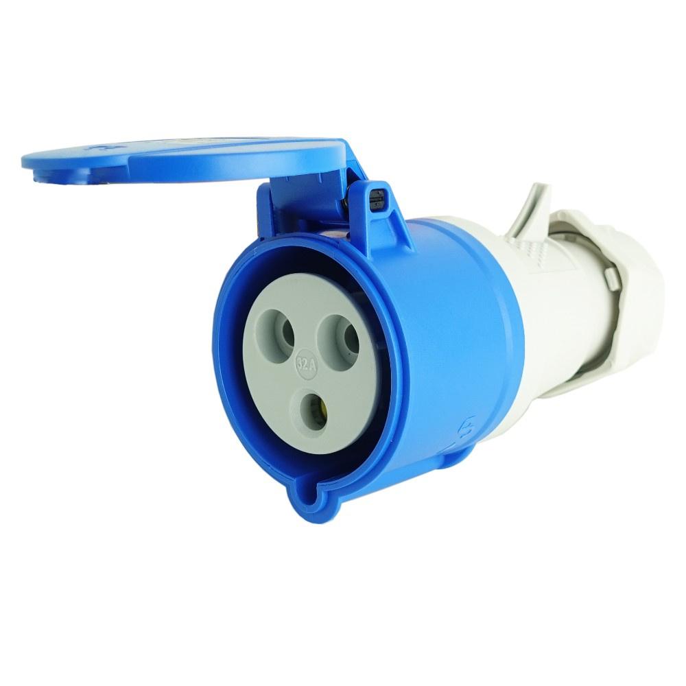 Gniazdo Przenosne Kempingowe Cee 3P 32A 230V Ip44 Jednofazowe