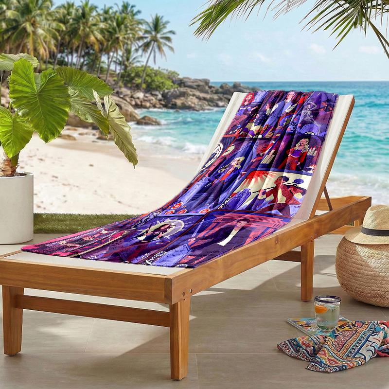 Buffy Fashion Beach Towel: Ideal for Summer Adventures Soft, absorbent and quick drying suitable for swimming and bathing