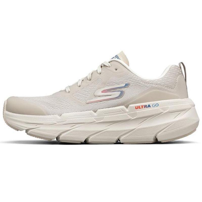Skechers Men Lightweight Cushioned Support Anti-Roll Running Shoes 54450-NAT 39.5