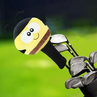 Potah na hlavu golfové dřevo ve tvaru zvířecí hlavy Kryt na hůl 1 Ne, Vtipný Odolný proti poškrábání, Pletený Praktický