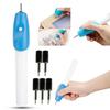 Mini Electric Engraving Pen A1245 for Plastic Wood Metal Glass Stone Leather Engraving Tool Blue DIY Miniature Carving Machines