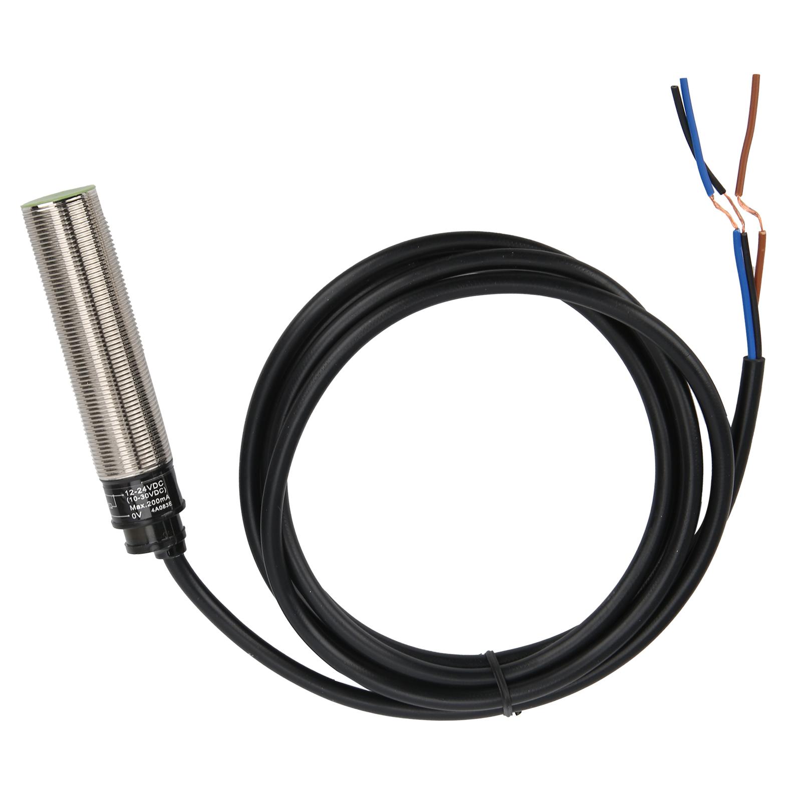 

Бесконтактный выключатель BERM цилиндрической формы 3Датчик обнаружения НЕТ провода PRL185DN 1030 В постоянного тока