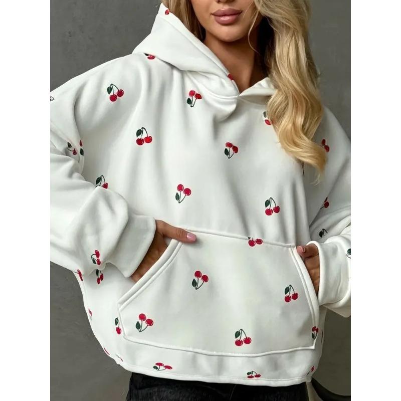 JKASHDK Hanorace și hanorace cu glugă cu mânecă lungă ocazional la modă pentru femei